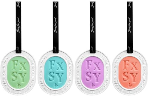 4 Düfte Schrankduft Duftsäckchen Schrank Duft für Kleiderschrank Auto Duft Frischer Duftsäckchen Kleiderschrank für Schubladen und Schränke Raumduft Auto-Duft Geschenke für Männer Frauen