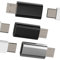 Adaptateur USB C Femelle Vers Micro USB Mâle(Lotde3)type C Chargeur Cable Connecteur Prise Charge Synchronisation Photo Données Adapter Téléphone Android Compatible Avec Samsung Galaxy S7 Edge+ Note5