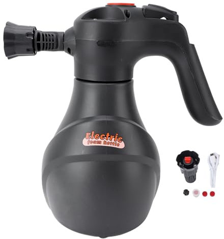 Pulverizador de Espuma para Coche eléctrico, pulverizador de Espuma con Bomba a presión, pulverizador de Espuma para Lavado de Coches, Adecuado para Lavado de Coches, jardinería,