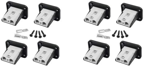 PAGJHRFJG 2X Convient pour Le Connecteur de Prise Anderson Terminal 50A Connecteur étanche pour Téléphérique