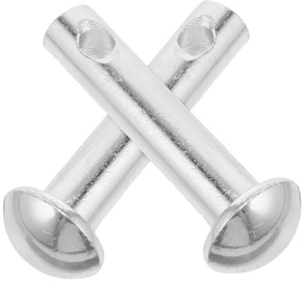 2 Stück Hängesessel Stift 16x80 aus Eisen für Terrasse