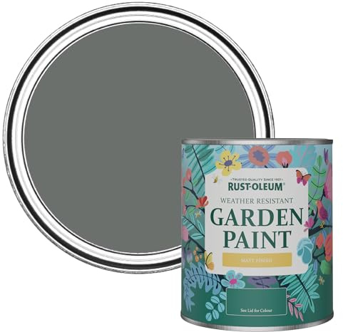Rust-Oleum Mould Resistant Garden Paint in Matt Finish - Ouseburn 750ml