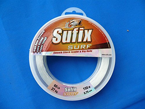 Sufix Surf Leader Clear Schlagschnur 60lb 0,70mm 150m