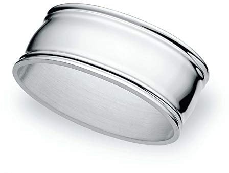Wilkens & Söhne - Serviettenring Augsburger Faden, 5cm, Versilbert