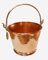 CopperGarden 8 Liter Kupfereimer | Stilvoller Eimer aus reinem Kupfer | Antibakteriell = wirkt gegen Verkeimung | Für empfindliche Lebensmittel | Auch für Sauna, Feuchträume, Garten und als Sektkühler