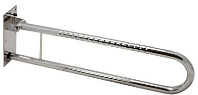 Sicherheits-Stützklappgriff Edelstahl, 85 cm lang