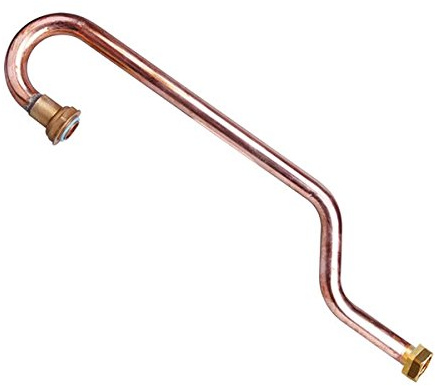 Gurtner - Raccord gaz naturel - Crosse de sortie compteur G4 - entrée écrou 6/20 / sortie cuivre Ø22 - Gaz Naturel -