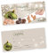 50 Weihnachtsgutscheine Gutscheinkarten XMAS STARS GREEN FUßPFLEGE für Fußpflegestudio Gutscheine Geschenkgutscheine