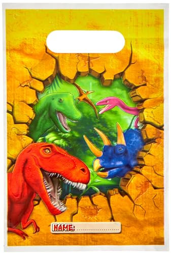 Folat 6 Partytüten * T-Rex/ Dinosaurier * für Party und Geburtstag