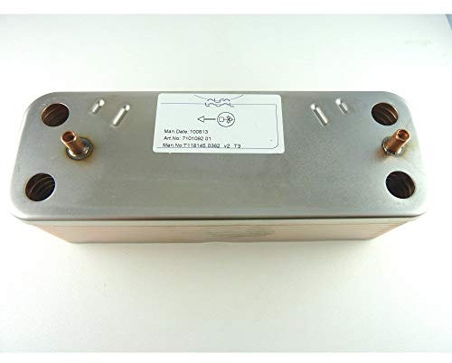 BAXI DUOTEC COMBI 24 28 33 40 HE & HE A DOMESTIC HOT WATER HEAT EXCHANGER 248723