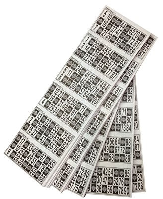 510 Cartones de Bingo para TACHAR