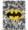 Batman Tagsignal-Elastische Bänder Ordner