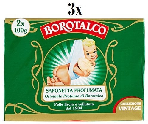 3x BOROTALCO ROBERTS Handseife seife StückSeife Stück 2x100g MIT ALOE VERA