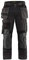 BLÅKLÄDER Handwerkerhose Kevlar® und Stretch Herren, 34S, Dunkelgrau/Schwarz