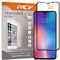 REY 2X Protector de Pantalla 3D para XIAOMI MI 9 - MI9, Negro, Protección Completa, 3D / 4D / 5D