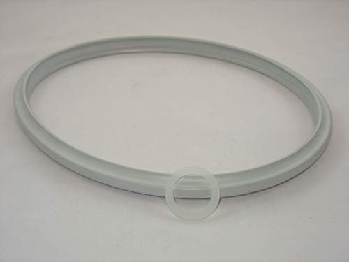 Reparaturset für Schnellkochtopf Fissler Vitavit alte Modelle: Dichtungsring 22cm + Ventildichtung/Flachdichtung Nachbau