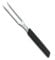Victorinox Swiss Modern, Profi Tranchiergabel, Extra Scharfe Klinge, 15 cm, Robuster Kunststoffgriff, Rostfreier Stahl, schwarz