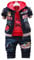 Spring Autumn Boys 3pcs Clothing Set Cotton Shirt Jeans Denim Jacket(Blue,4-5y)