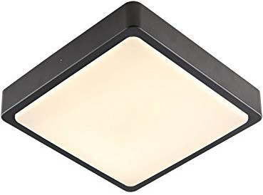 SLV AINOS SQUARE SENSOR, Outdoor LED Wand- und Deckenaufbauleuchte anthrazite CCT switch 3000/4000K