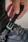 Dy'on Sporenriemen Leder Schwarz