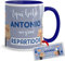 Kembilove Tazas de Café Personalizadas de Profesiones – Taza de Desayuno Aquí Bebe un Gran Repartidor con Nombre Personalizado – Tazas de Desayuno para Profesionales – Tazas de 350 ml