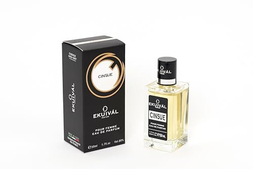 Ekuivàl Parfume numero Cinque - Ispirato Ai Grandi Profumi, Confezione da 50 Ml, Profumo Donna | Made In Italy