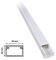 TOT Electric Canaline di varie dimensioni per cablaggi in plastica passacavi bianco coprifili a parete con copertura ottima qualità (Misura 60x40 mm)