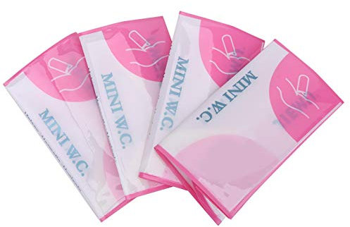 Urinbeutel für Unterwegs 700ml, 4 Stücke Toilette für Camping, Campingtoilette für Frauen Männer, Notfall Urinal Taschen, Tragbare Toiletten für Wandern, Reise, Verkehrsstau