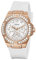 GUESS Venus GW0118L4 Montre pour Femme avec Strass et Bracelet en Silicone 39 mm, GW0118L4