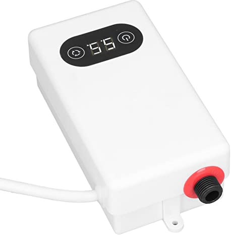 Chauffe-eau réservoir, économie d'énergie, chauffage sûr, économie d'eau, fonction de mémoire 220 V 3400 W, chauffe-eau électrique instantané, conversion de fréquence pour salle de bain