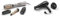 BaByliss Air Style 1000 Warmluftbürste mit Ionen-Technologie, 4 Aufsätze, AS136E, 1 Stück (1er Pack), Silber-Roségold & Cordkeeper 2000 Ionic-Haartrockner D373E, 2000 Watt schwarz