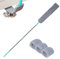 Peosevi GapDust Cleaner Long Handle, Flexible Cleaning Dust Brush, Gaps Dust Mop Removable And Washable Dust Collector, Flat Duster Brush Duster For Under Furniture Couch, Fridge, Washer Cleaning