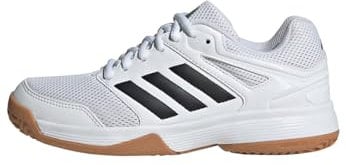adidas Speedcourt Indoor Shoes Kids, Cloud White/Core Black/Gum, 2 UK