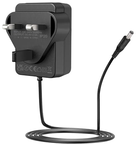 Replacement Power Supply for JVC Portable DAB Radio model SW0901000-W01, Nintendo SNES (PAL), Yale HSA6400 Alarm System, CROSLEY 9V 0.4A 5W Turntable CR8005A-BK