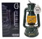 CAMPGEEKS Outdoor Camping Fuel Lanterns Kerosene Lamp, Oil Lamps,Military Wind Fuel Lamp, Portable Lighting Lamp, Retro Oil Lamp,Lights Lanterns , Atmosphere Lamp (Dark Green)