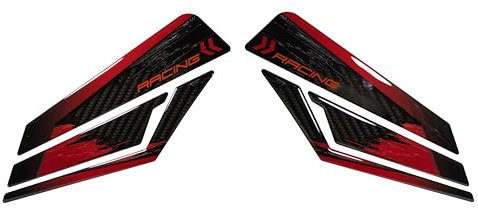 Tankpad 3D Kniepad Carbon Look kompatibel mit KTM 390 Duke orange X800442VA