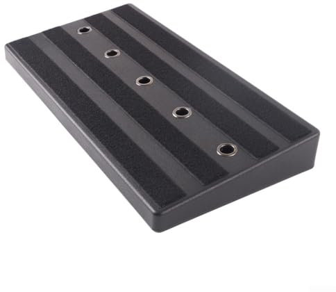 Chitarra Effetto Pedale Board, Effetto Pedalboard Super Light Accessory, 50X25x6cm Nero singolo effetto Consiglio Per