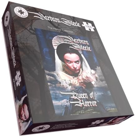 Barbara Steele Horror Collection 1000-Piece Jigsaw Puzzle – Classic Italian Horror Featuring the Queen of Horror from The Pit and the Pendulum