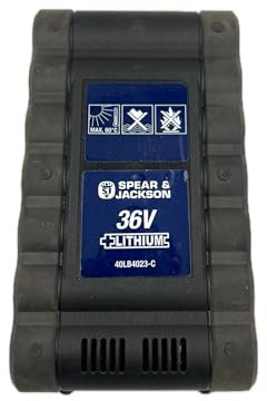 Genuine 40LB4023 36v 4.0Ah Li-Ion Battery For Spear & Jackson Lawnmowers
