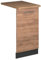 Vicco Geschirrspülblende Fame-Line, Geschirrspüler Fronttür, Goldkraft Eiche, 45 cm, AP Eiche