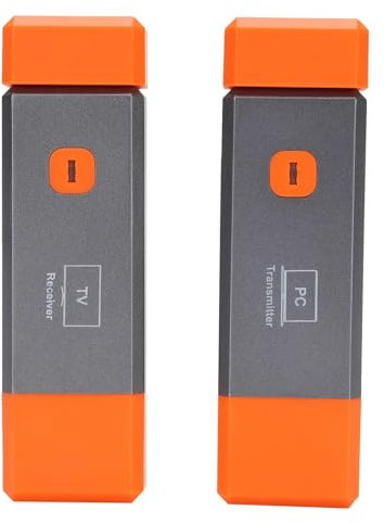 SENECESLI Der Drahtlose HDMI Sender und Permissvermittler, Drahtloser HD 1080p Extender mit Antenne, Plug and Play für Laptop PC TV