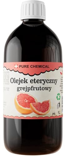 CHOSA Ätherisches Öl Grapefruit 1000ml - 100% Natürliches Duftöl für Diffuser Aromatherapie - Luftbefeuchter - Sauna & Massage – Intensiver Raumduft