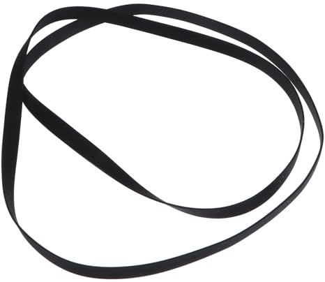 QUMIIRITY 3 STÜCKE Teiliges Gummi antriebsriemen für Plattenspieler und Tonbandgeräte Langlebig und Verschleißfest Idealer Ersatzriemen für Belt driven Recorder Geräusche und Stellt
