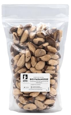 Bremer Gewürzhandel Paranüsse BIO, ganze Paranusskerne, Nüsse ohne Schale, 900g