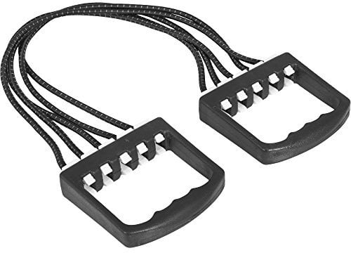GORILLA SPORTS® Chest Expander - 5-Fach Verstellbarer, 5 Widerstandsbänder mit Sicherheits-Ummantelung, Strings Abnehmbar, aus Gummi - Brust und Arm Expander, Brustdehner, Muscle Pull Exerciser