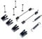 Blue Print ADN141501 Fitting Kit for Brake Shoe, pack of one