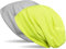 styleBREAKER Beanie Wendemütze in Unifarben, Slouch Mütze, leicht und weich, Longbeanie, Unisex 04024115, Farbe:Grau meliert/Neongelb