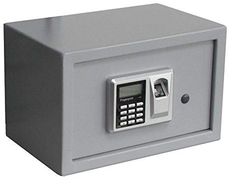 SAFE 3991 Tresor mit Fingerprint | Safe Tresor | Möbel Tresor aus Stahl | Geld Tresor | 310 x 200 x 200 mm