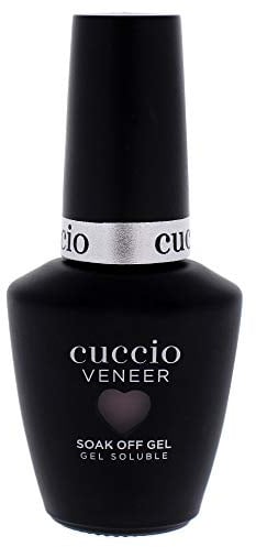 Cuccio Gel Nail Polish Veneer On Pointe 13ml- Opaque Purple Crème with Grey & Beige Undertones