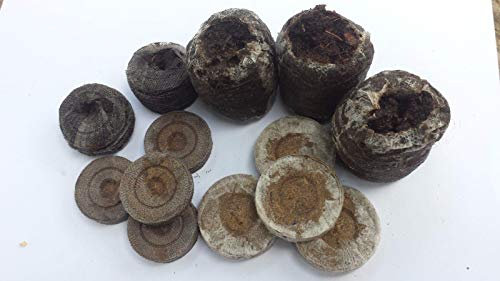Jiffy 7 Torf-/Kompost-Pellets, 44 x 42 mm, 50 Stück